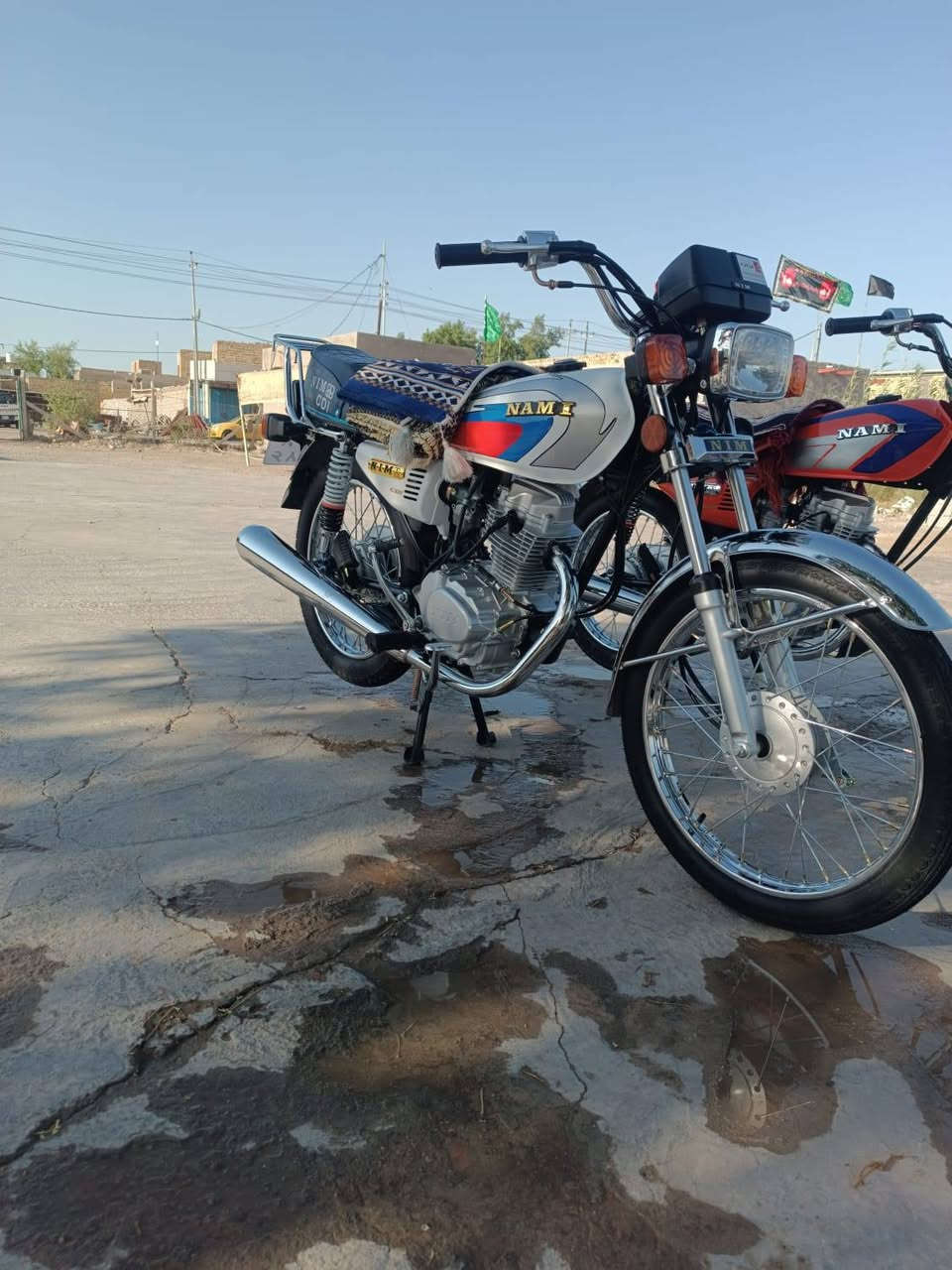 السلام عليكم دراجه نامه امتياز باب اول بعدهي عل سحك دراجه وكيل اوراق سكنر بالجيس الدراجه كله شغاله المكان ديوانيه قضاء سومر السعر 825 بيه مجال للتواصل ***********
