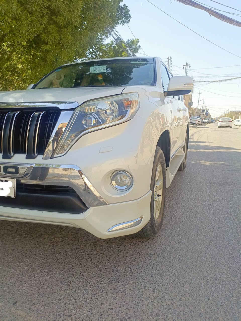 سلام عليكم ...
للبيع برادو موديل ٢٠١٤ TXl ٤ سلندر  

رقم بغداد الجديد و بأسمي 

سبير تعليك 

ماشيه ٨٦ الف حقيقي شرط الفحص

مكفوله كفالة عامة حتى الدعاميات 

السيارة مواصفات خاصة شركة الساير

لايت اسود زنون وزراك لايت 

شاشه وكامره امامي وخلفي + حساس خلفي 

كراسي كهرباء والكشنات جلد بلادي + ستيرن صاج 

كروز سرعه + ٧ ايرباكات وسستم صوت وسماعات اضافيه بالتكم . ابطانه بالبنيد بلادي 

تبريد بيانو اماي وخلفي وبقية المواصفات المعروفه

السعر ٣١٠ وبي مجال 

***********  بي واتس اب
