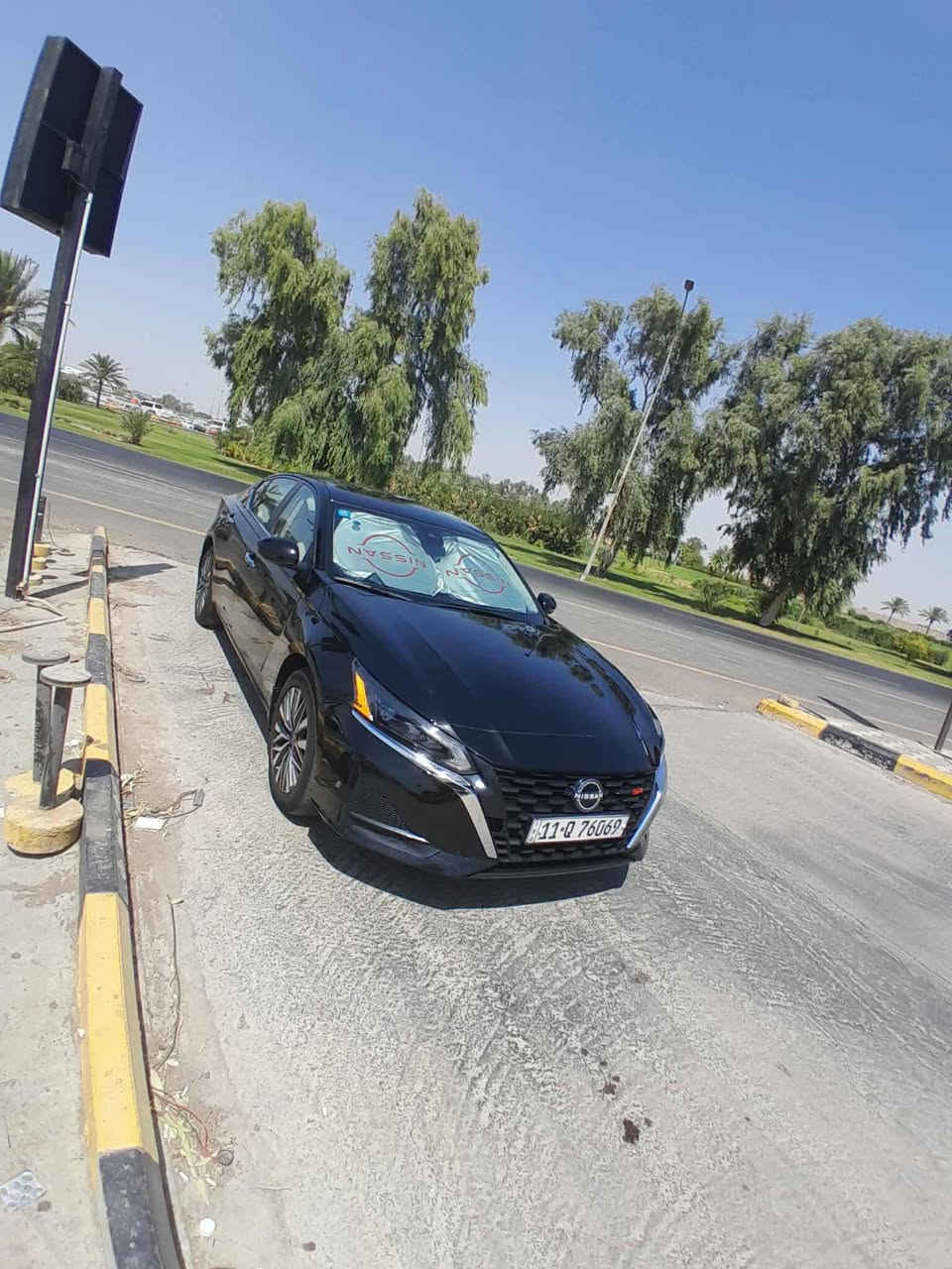 السلام عليكم نيسان التيما٢٠٢٣فول SV بلاس فورويل سلايت روف داخل بيجي حادثه موضح بل صور بيه شبر بارد بل جاملغ السياره ماشيه ٣٧ العنوان بغداد السيديه قرب تقاطع درويش اني مكلف بل نشر هاذه رقم صاحبه ***********٠ السعر ١٧٥ وبيه مجال
