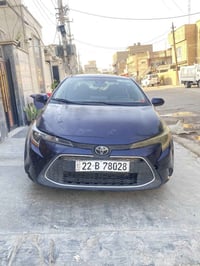 كورلا 2021 سيارة رقم اربيل الدولي سيارة بسمي سنوية  سياره جاهزة من كلش...