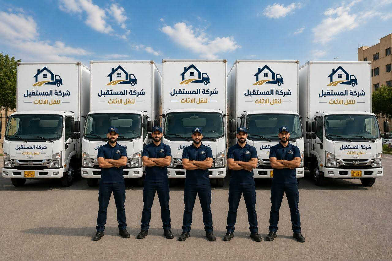 شركة المستقبل لنقل الأثاث
نقدم لكم خدمات نقل الأثاث المنزلي بكل أمان واحترافية، مع فريق عمل متخصص وسيارات مجهزة لنقل جميع أنواع الأثاث داخل وخارج المدينة.
نحرص على تغليف الأثاث وحمايته أثناء النقل لضمان وصوله بحالة ممتازة، مع الالتزام بالمواعيد والأسعار المناسبة.

خدماتنا تشمل:
• نقل الأثاث المنزلي
• فك وتركيب الأثاث
• تغليف وحماية كاملة
• تحميل وتنزيل بأيدي محترفة
• سرعة ودقة في العمل
للاستفسار والاتصال:
‏‪0774 674 8120‬‏
