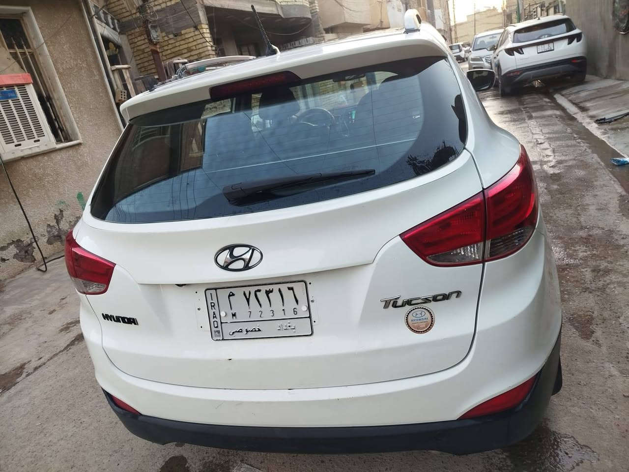 السلام عليكم للبيع
توسان خليجي 
موديل  ٢٠١١
رقم بغداد 
مكينة  ٢٠٠٠
بانوراما 
كامرة خلفيه 
السعر  ١٣٠$
مكان السياره الشعب قرب سيطرة الشعب القديمة  ***********
