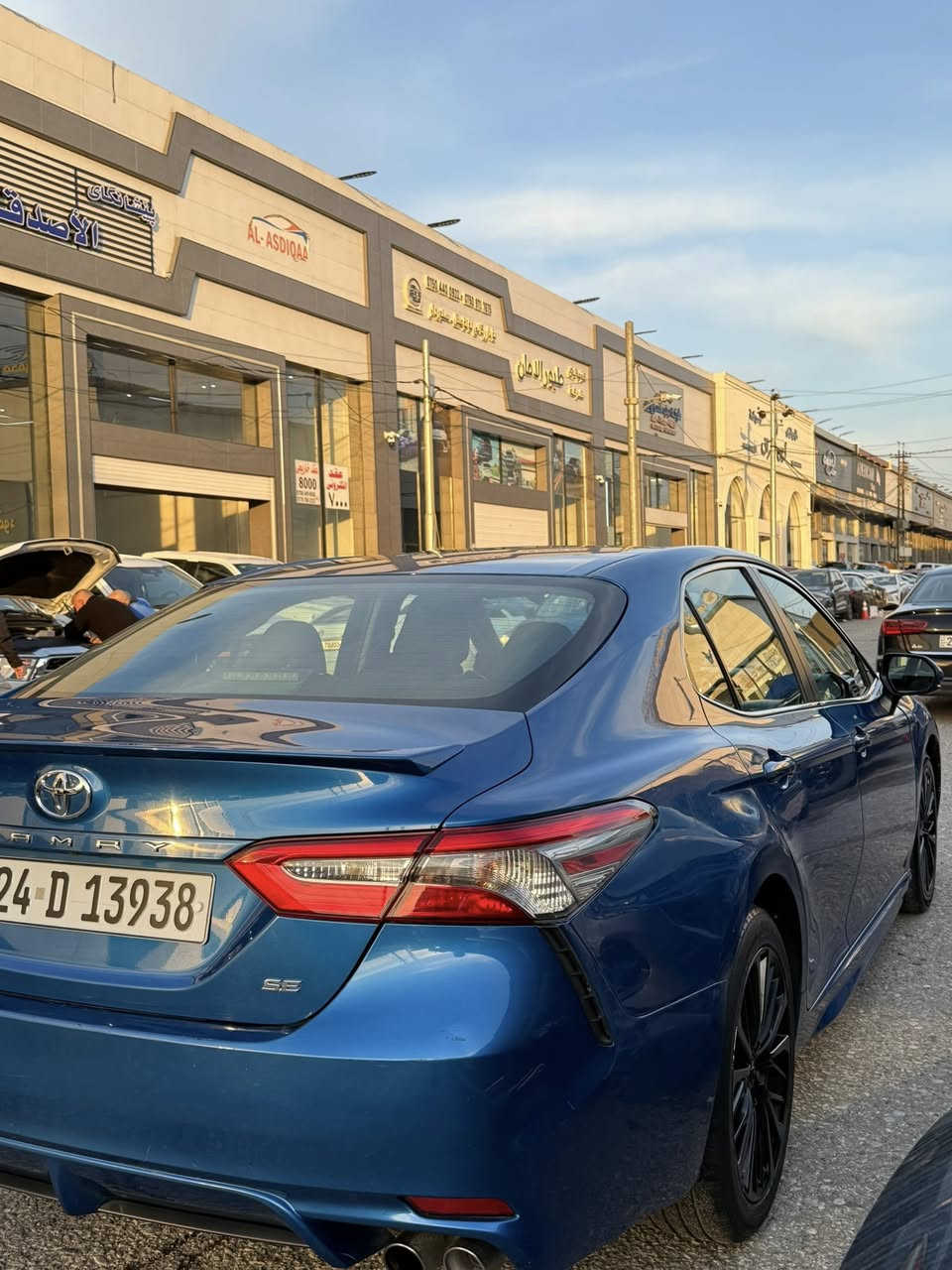 السلام عليكم
تيوتا كامري 

2018

مواصفات 

SE

كشن كهرباء _داخل جلد_تعديل مسار_مثبت سرعه_نقطه عمياء_3وضعيات قيادة_رادارات وحساسات 360درجة وباقي مواصفات الSEمعروف

حادث السيارة مقدمة البنيد فقط بدون ايرباك بدون داخل حادثها جداً خفيف باقي السيارة مكفول كفالة عامة عدا تكحيل بسيط بالجاملغ الخلفي 

عداد المسافة:124الف

السيارة كاملة ومناقصها شي 

السعر :162$مجالها جداً جداً بسيط تفتر السوك كلة متلكي كامري بهيج سعر كنضافك وكموديل 

للتواصل والاستفسار الاتصال على الرقم الاتي:***********📞
