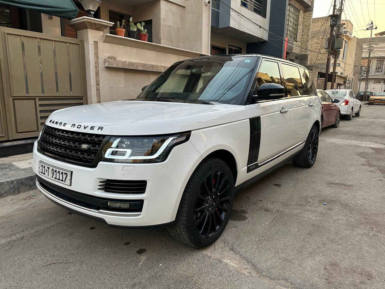 Range Rover
Autobiography VIP
2015
 
V8 Supercharged
 🇬🇧🇬🇧🇬🇧
رانج روفر 
فوك اوتوبايغراف L

الموديل ـ 2015
رقم بغداد ❤️

عداد المسافة ـ 79 الف كيلو 😍 فقط
داخل احمر مميز ايضا 😍
المواصفات 🇬🇧🇬🇧
♦️ المحرك ـ 8  سلندر سوبر جارج
♦️ قمارة جلد
♦️ دوسات كهرباء
♦️ ابواب شفط 
♦️ كامرات ٣٦٠ درجة 
♦️ رادار 
♦️ مساج 
♦️ فول مواصفات
سعر 325  

مكان السيارة بغداد البلديات 
وبأسمي تحويل ثاني يوم 

للأستفسار 

 *********** 

@الجميع
