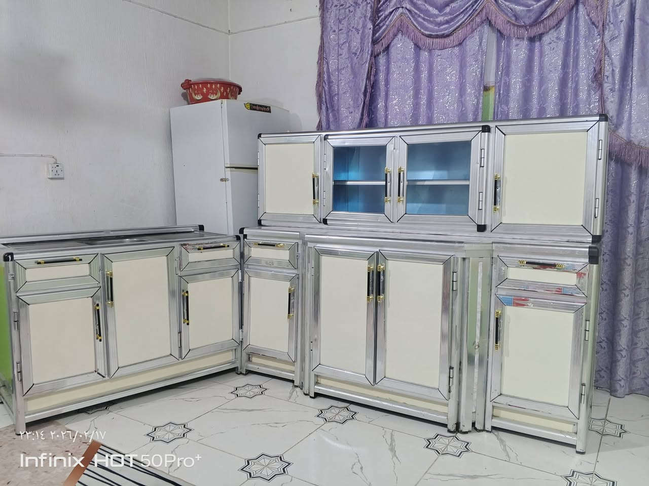 كاونتر ات سنك مرمر  تخم تسكام  بلازمه حجم43للبيع ***********
