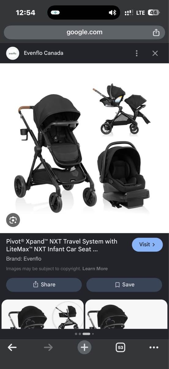 Stroller expand travel evenflow 
Original price more than 700$
I want 200$ أربيل, العراق


**إذا كنت صاحب هذا الإعلان وتريد حذفه لأي سبب، رجاءا أرسل رسالة إلى الدعم الفني**