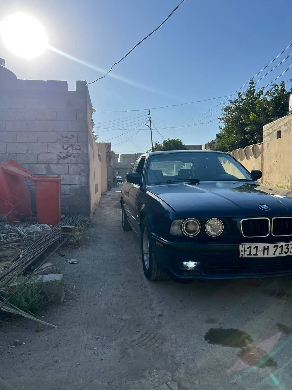 ‏السلام عليكم بي إم 535 رقم بغداد دولي باسمي الحدادية امامي خلفية السيارة كهربائيات كلها شغالة السعر 38 بيها مجال مكاني بغداد ***********￼
