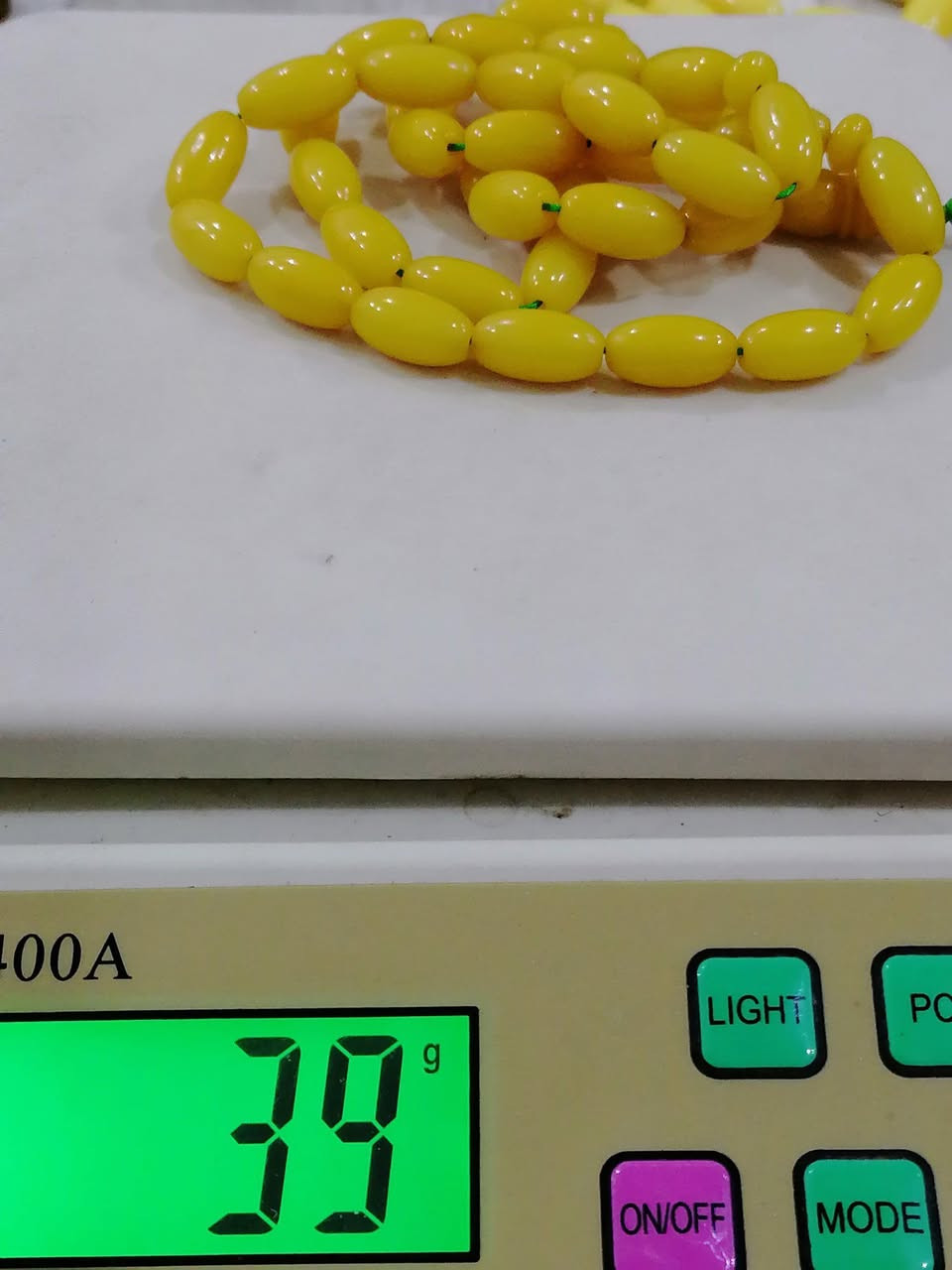 من رخصة مدير الصفحه المحترم سندلوس الماني مشروط ٤١ خرزه بوزن صافي ٣٩ غرام للمهتمين


**إذا كنت صاحب هذا الإعلان وتريد حذفه لأي سبب، رجاءا أرسل رسالة إلى الدعم الفني**