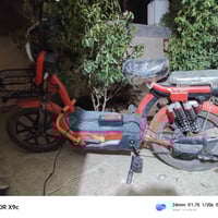 متاح دراجه شحن موديل 25 بعده جديده  السعر 350 07767286370