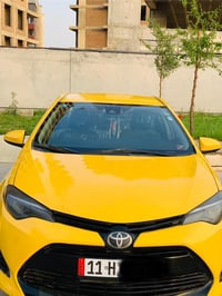 سلامو عليك كرولا موديل٢٠١٨ سيارة نضيف حيل  باب السايق مبدل بلادي جامرل...
