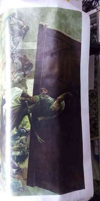 طابعه للبيع  XR600 قياس 1800 1600 هيد واحد  قبل اشهر مبدله  مطابعه هوا...