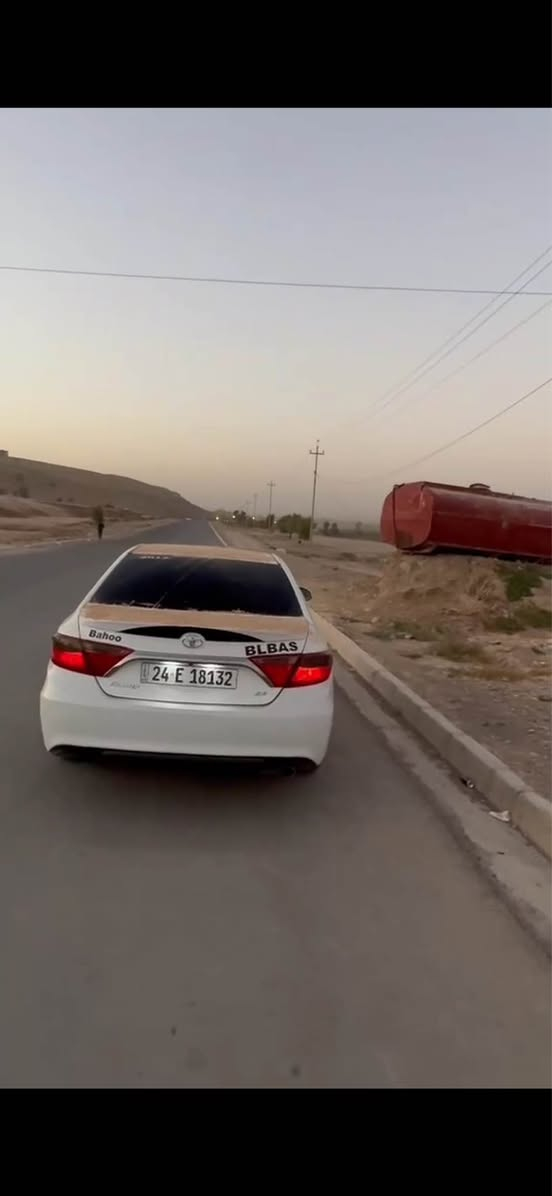 كامري ٢٠١٧ se موسه فات امريكي سه ياره حيزام سوبخ بي داخلي پيش دواوه ي كه پسه گيرمه كه ينه ته بريد به شه رت *********** أربيل, العراق
