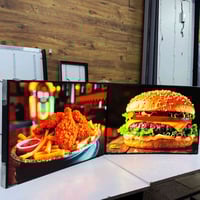 قطع إعلانات لد بوكس قياس 50*70 جاهزه للبيع  صناعه تركيه التسليم فوري ا...