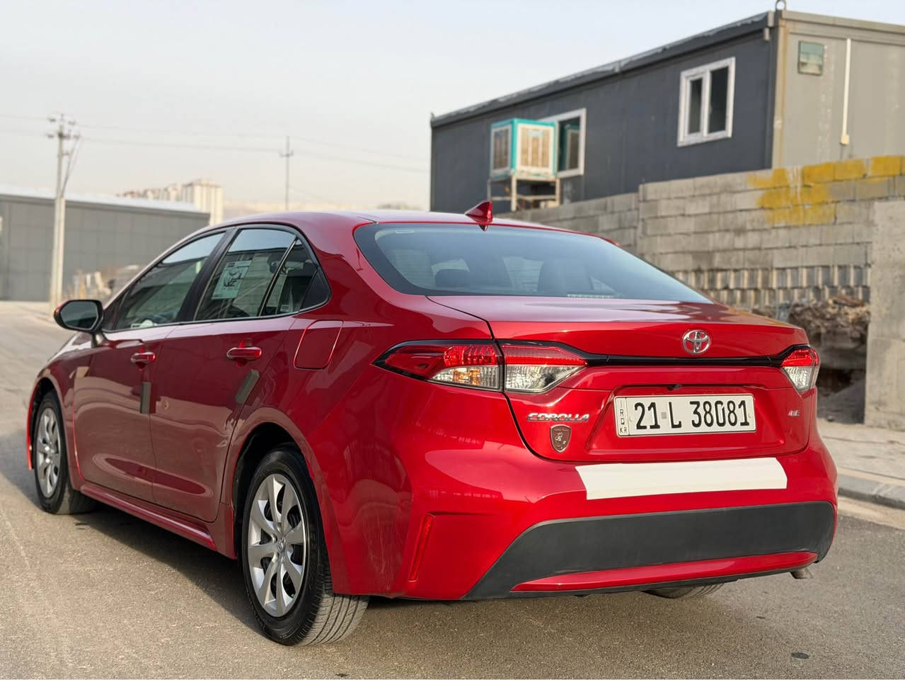 للبيع كورلا موديل 2021 امريكي ضرر جدا بسيط بجم كبس اخت الكلين اخوان السياره جاهزه من كلشي تخم تاير كير مكينه حجر بيئه مكينه 1800 المرغوب ارقام سنويه كله جديد ضررها فقط هلال الجاملغ الخلفي وباب السكن مشخط ب تقرير ومرشوش يعني قطعه بجم كبس بدون ايرباك سعرها 146 ورقه ومجال للطيبين مكانها السليمانيه.
*********** السليمانية, العراق
