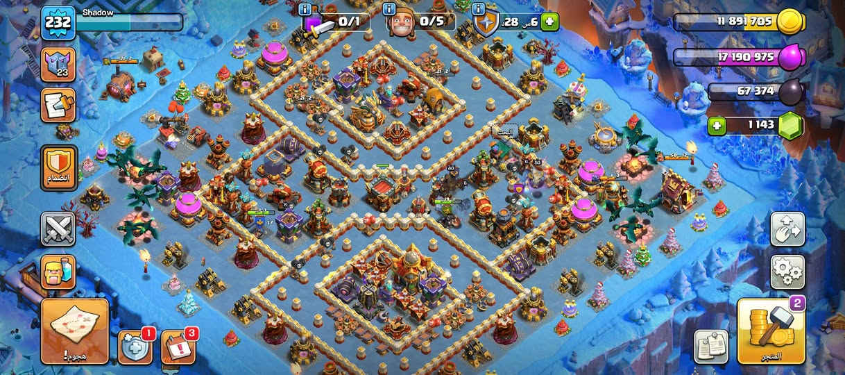 السلام عليكم ❤️ حساب كلاش تاون 16 ماكس ناقص بس ملوك كم ترقيه بسيطه وتنتهي اريده تبديل مقابل بوبجي مرتب وقوي واذا قوي كلش انطيك فرق بسيط جدا فلوس + تعامل يكون اما وجه لوجه مكاني موصل او وسيط معروف وثقه فقط ❤️🤍 قفاص لا تحاول


**إذا كنت صاحب هذا الإعلان وتريد حذفه لأي سبب، رجاءا أرسل رسالة إلى الدعم الفني**