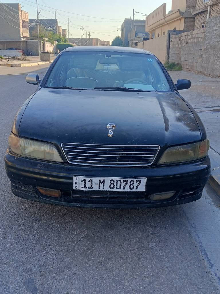 نيسان مكسما 1996 محرك 2000 رقم بغداد انكليزي السعر 50 وبيها مجال وترهم مراوس 
كير ومحرك جدد صدر جديد تبريد جديد 
المكان الفلوجه شارع 60. للاستفسار *********** اتصال او وتساب الفلوجة, الأنبار
