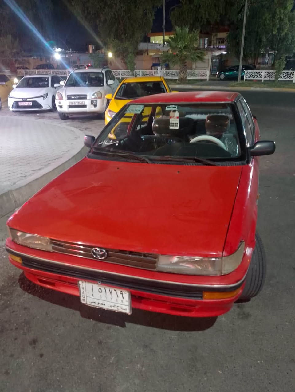 للبيع كورلا بلادي موديل 92 كير اوتو سنويه منتهيه صار سنتين دفتر بانزين بيه بدون حادث سياره بلادي سعره 38 وبيه مجال بسيط عنوان كركوك 

‭***********‬
