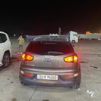 كيا سبورتج خليجي ٢٠١٦ عداد المسافه١٣٠ الف تخم تاير جديد صدر امامي خلفي...