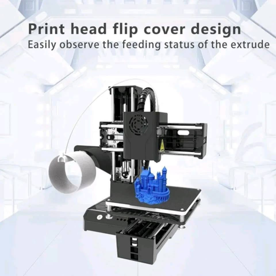 السلام عليكم 

طابعة 3D Easythreed K9 🖨️

- المواصفات:
- حجم طباعة 100×100×100 مم
- فوهة 0.4 مم + دقة 0.1-0.2 مم
- تدعم PLA 1.75 مم + تحكم بمفتاح واحد
- وزن خفيف 1.5 كجم وهادئة

- الاستخدامات: تعليمية ومنزلية للطلاب والهواة


**إذا كنت صاحب هذا الإعلان وتريد حذفه لأي سبب، رجاءا أرسل رسالة إلى الدعم الفني**