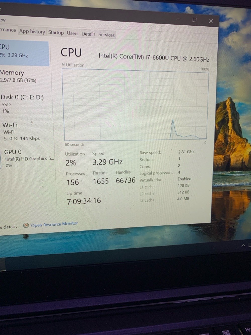 Lenovo think pad xi carbon
Cori7 من الجيل السادس
رام8 قابل للتطوير💯
هارد 256 ssd nvme قابل للتطوير
كارت شاشه انتل كرافيكس 520 
حجم الشاشه 14.1 فول دقه
بصمة اصبع
كيبورد ضوئي
سلم الكامل
بطارية ممتازه
ويندوز 10 برو مفعل 
قطعه نضيفه بمعنى الكلمه بغلاف الشركه مع كامل ملحقاتهه
تفيد للدراسه وطلاب الامن السيبراني والالعاب البسيطه 
السعر250 بي مجال بسيط للشراي 
متوفر توصيل لجميع المحافظات 5 الف
مكاني بغداد الدوره