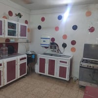 كاونتر ٣ قطع • ملحق ٢ متر • سنك متر وربع