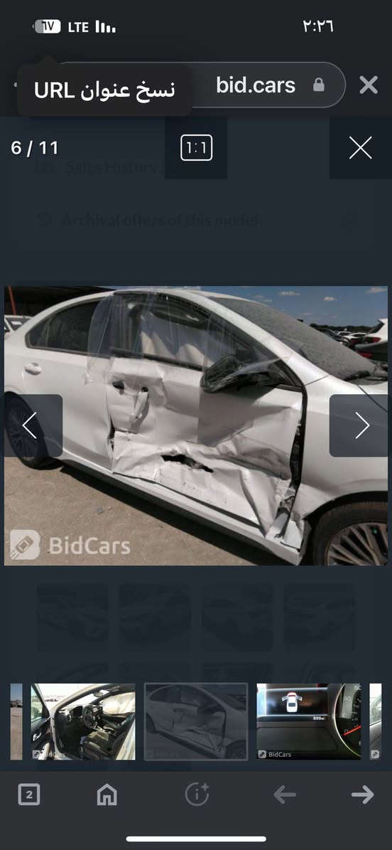 السلام عليكم فورتي 2023
فول من عدا الفتحة هندر بريك عادي
محرك 2000 دوش
ماشية 16000 mil
***********
175$ عارضها بيها مجال
