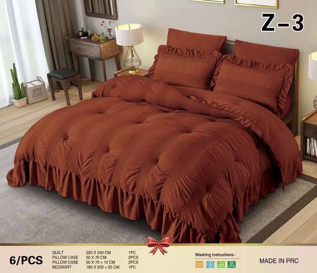 متوفر الآن! لحاف ديباج 6 قطع – أحدث موديلات صيف 

✨ المواصفات:
✅ لحاف صيفي  بجودة عالية
✅ شرشف سرير أنيق
✅ 4 أوجه مخدات متناسقة

⭕ السعر 35الف 

⚡ تصاميم فاخرة بأحدث الألوان العصرية ⚡

🚚 خدمة التوصيل موجوده لجميع المحافظات7 بغداد 5000 دينار فقط داخل المنطقة الف 

يرجى فحص البضاعة بوجود المندوب


**إذا كنت صاحب هذا الإعلان وتريد حذفه لأي سبب، رجاءا أرسل رسالة إلى الدعم الفني**