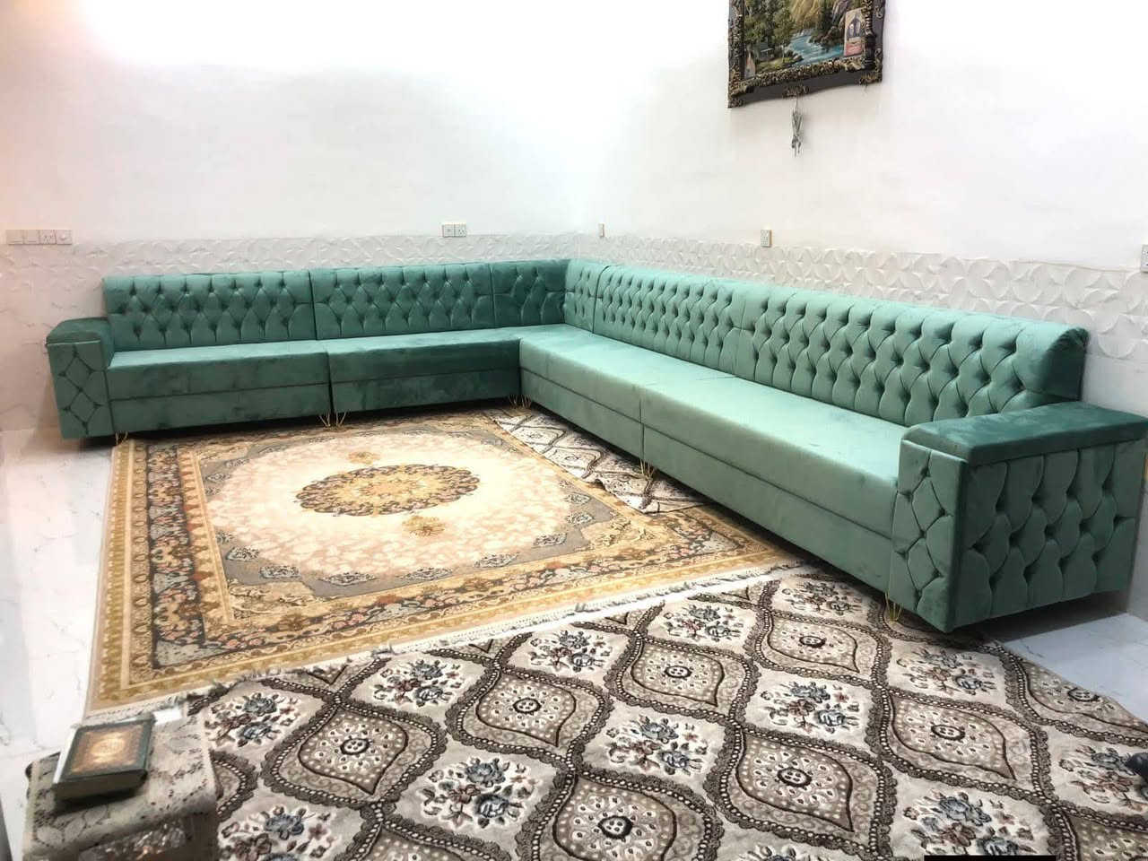 السلام عليكم معمل اسطنبول انواع القنفات حسب الطلب ضمان خمس سنوات اسفنج تركي انواع قماشات تحياتي لكم عنوان كركوك مفرد وجمله‏‪***********‬‏
