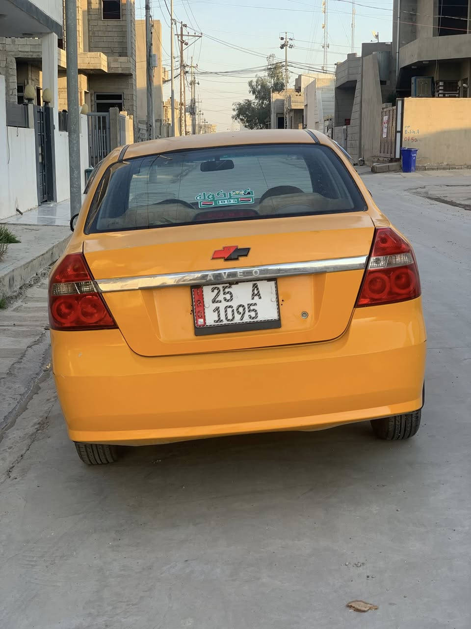 سلام عليكم سياره افيو 2007 رقم كركوك تحويل مباشر ثاني السعر 45  بيه مجال  يوم ضرر مبدل بونيد وجاملغ السياره نضيفه حيل مابيهه نواقس هاي استفسار الرقم ***********
