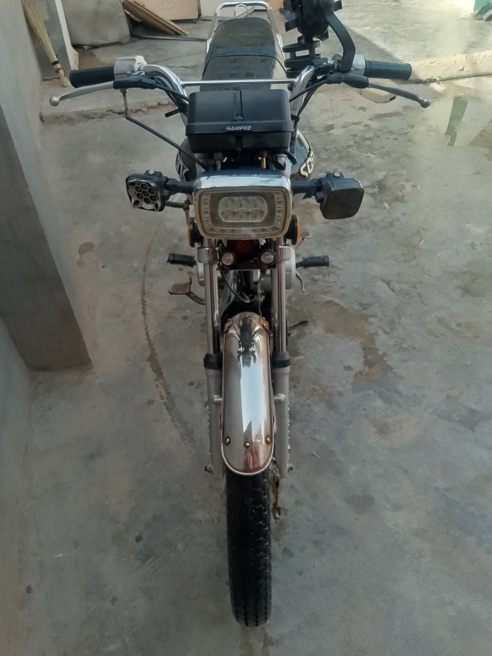 سلام عليكم
دراجه للبيع نوع sonlik موديل 2022 
مكفوله من دعاميه للدعاميه سعر 500 او بي مجال للطيبين المكان المقدادية شهربان شاقراق 
***********
