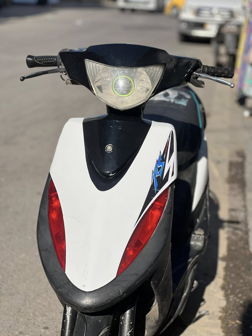 يالله ماكس عدله 💪
لون الابيض 
دراجه جديده بمعنى الكلمه🤤
كهربائيات كلهه شغاله
بريك بل مكان 
تايرات جدد 
محرك بجيس بشرط اطيك تراي للحسينه راشديه 
الشلعهه مالتهه تعلك دراجه رياضي 
قفل ستيرن زنون امامي 
موشمه دراجه جاهزا 
بوشه 55 
نكره سلف بكل وقت ول هندر ممستعلمه ابد 
تغليف جديد لجنطه 
اوراق كامله من مشتريهه 
شلعه ومعدل وذا مدك ١٢٠ مرجوع 
سعر 600 وبيهه مجال حك جيه مستعجل عل بيعه 
عنواني بغداد ***********
