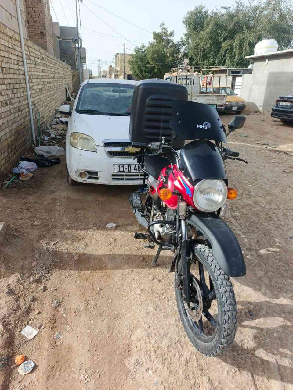 سلام عليكم دراجه بوكسر مديل 21 دراجه حلوه ومابيه ولا نقص بيع مستعجل العنوان ديوانيه شارع الوكفه سعر 800 وبيه مجال شباب اني مكلف بل نشر تصل صاحب دراجه ‏‪***********‬‏
