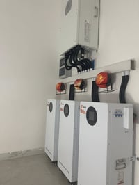 المسيب أبو عصافير • انفيرتر Deye 16كيلو • بطاريات ليثيوم 16كيلو×3