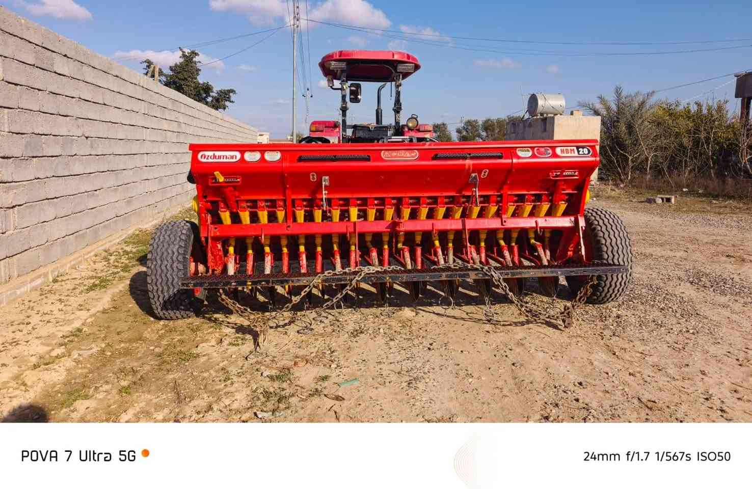 للبيع تركتر إيراني.
موديل ٢٠٢١.
كلو شركة ممفتوح بيه شئ. جديد.
وشوف العين احلا من الصورة بعد.
......................................................
طابعة اوزدمان مديل ٢٠٢٤.
حجم ٢٠ صاج.
جديده مشتغلة شئ قليل جداً.
.....................................................
الشراي يخابر الرقم.    ***********
