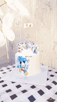 #كيكة_ميكي_ماوس للبرنس علي 🩷 كل عام وعلاوي بألف خير حفضه الله و رعاه 🫶...