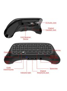 Controller Keyboard for Xbox Series X S One One S, Wireless Gaming Chatpad Message Keypad with USB Receiver
السعر ١٠ الاف


**إذا كنت صاحب هذا الإعلان وتريد حذفه لأي سبب، رجاءا أرسل رسالة إلى الدعم الفني**