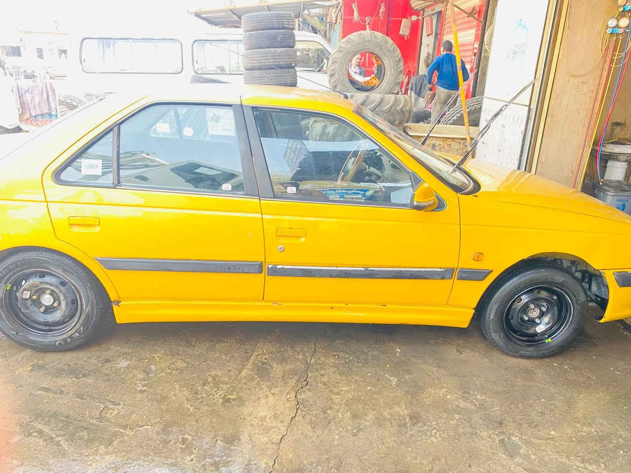 سلام عليكم بيجوي بارص السياره مكفوله من كلشي كير ومكينه تبريد تدفئه مصفره هيئه وغرامات رقم بغداد انكليزي تحويل ثاني يوم مكاني الدوره رقم ***********بي وتساب
