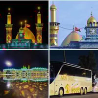 حملة السفير • كربلاء المقدسة • زيارة الحسين والعباس