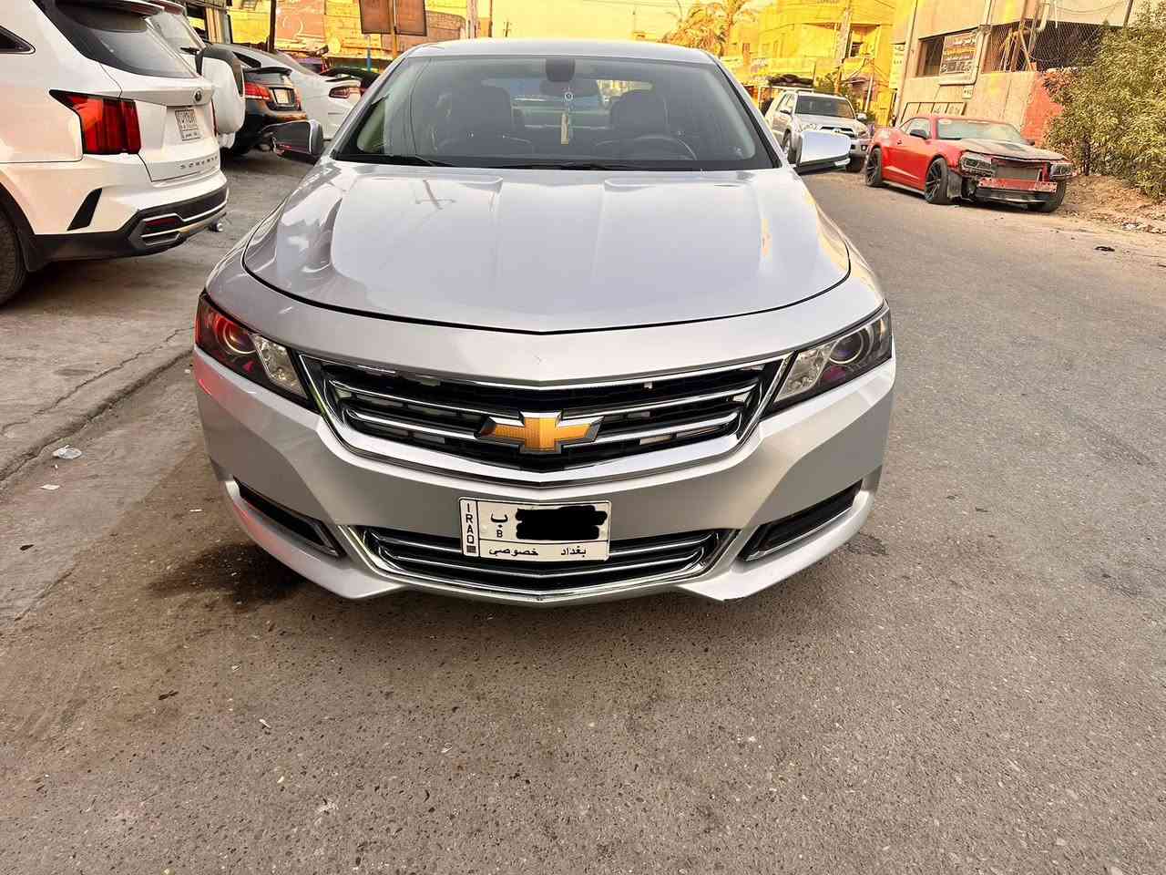 شوفرليت امبالا 2018 بريمير فول مواصفات
3600 6 ساندر

السيارة بيها:  
- حساسات خلفية  
- شاشة  
- قاصة  
- كاميرا متحركة  
- فول مواصفات  
- كشنات جلد 
- تدفئة كشنات
- مكينة بساتم محصنه يعني فول اي بانزين 

مضبوط 100%  
المكينه جديدة  
الحدادية جديدة  
السيارة كاملة مكملة وما ناقصها أي شي من ناحية الاستخدام  
ماشيه 145 الف مايل

أكو بعض النواقص والضربات البسيطة غير المعالجة وموضحة كلها بالصور حتى يكون كل شي واضح وصريح للمشتري  

السيارة ما تحتاج صرف ميكانيك، تركب وتمشي  
السعر : 110$

المهتم يراسلني واتساب فقط
***********
