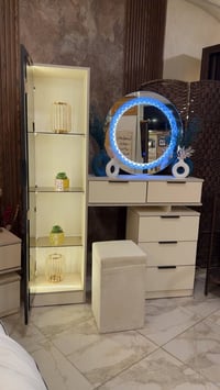 غرفة نوم ماستر • غرفة نوم فخمة • تسريحة فاخرة • أثاث غرف نوم • غرفة نو...