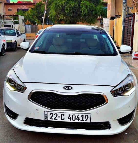 السلام عليكم
للبيع...
 كيا كادينزا خليجي  
الموديل: 2014 رقم اربيل بأسمي
وارد خليجي
السيارة فول ١/١ 
المواصفات✅
-بانوراما 
-تشغيل بصمة مع بصمة الابواب الامامية
-نظام ترحيب
-انارة بالمرايات والابواب الامامية
-كاميرا وحساسات خلفية
-حساس ماسحات
-بردة خلفية متحركة
-كشنات كهربائية جلد تدفئة وتبريد   
-لوحة تحكم بالكشن الخلفي + تدفئة كشنات
-لد امامي وخلفي
-منضومة زنون اصلية 200$ لايت نهار 
-تحكم كامل بالستيرن
-شفتات ستيرن رياضي بلادي
-نظام ترحيب 
شاشة كبيرة تدعم صوت الانفنتي 
-نظام صوتي infinty
-مري شفط مع الاشاير
-ويل حجم ١٩. 
-مرايات قلاب ويه R
وباقي مواصفات الكادينزا معروفه 
السيارة بيها بنيد صبغ و4 اصابع جاملغ يمين فقط بدون دواخل  بدون ايرباك سيارة جديدة وماناقصها شي السعر154  وبيها مجال بسيط 
مكان بغداد السيديه 
*********** بغداد
