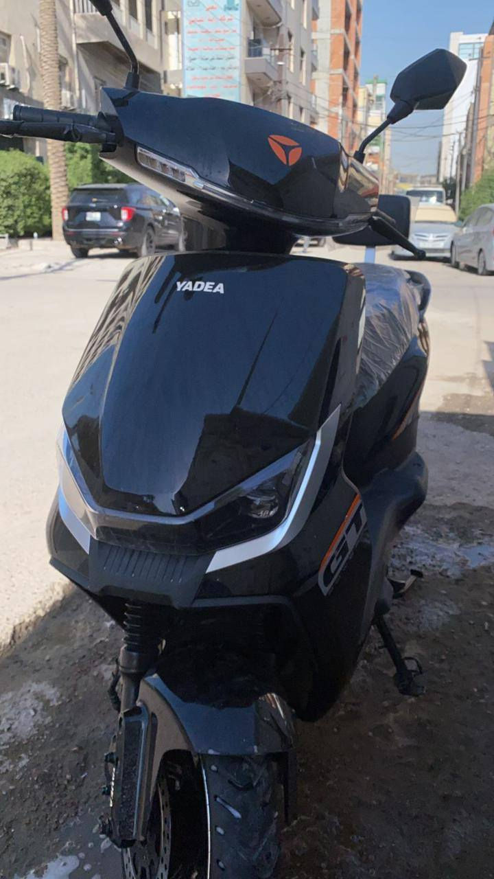 السلام عليكم يادية للبيع شحن جديدة السعر خاص لون اسود اشاير شغالة مع لايت لد استان كهربائي لون اسود مع سويجات عدد اثنان مكان الدراجة بغداد حي اور *********** مكلف بنشر
