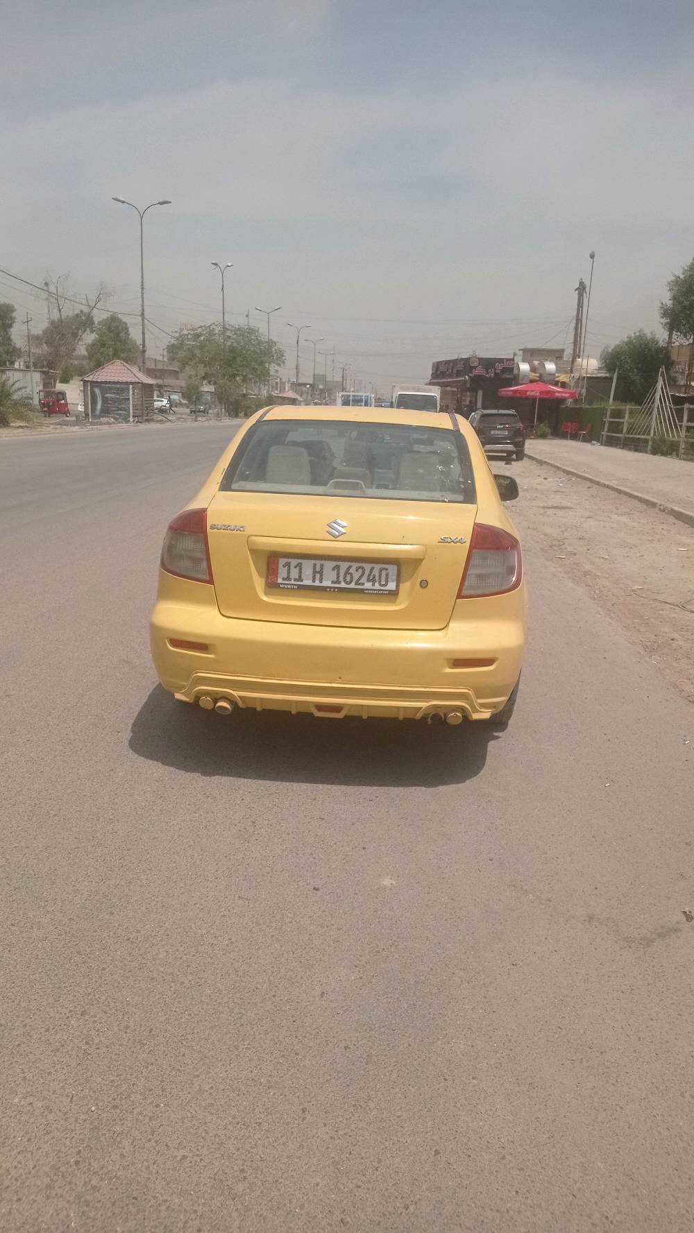 السلام عليكم للبيع سوزوكي ياباني sx4 وارد أمريكي موديل2011 كير عادي مكينه خير من الله بأسمي سنويه 2028 بدون ضربه نقصها بس تبريد رقم انگليزي مصفره هيئه وغرامات السعر 47وبيها مجال الرقم *********** واتساب المكان بغداد الدوره ابو دشير