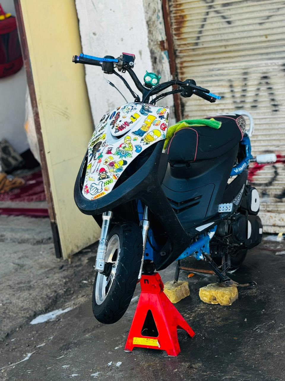 من رخصه الادمن ماكس عدله مال لعب دراجه هاون شلعه ومعدل بوشه 55سلف رياضي دبلات امامي خلفي جدد الوره سبع ألوان كلجات رياضي قبل أسبوع شادهن سلف نكره دراجه مابيها نقص برغي شاصي دراجه جاهزه ومتعوب عليها الله شاهد سعرها 600بيها مجال قليل ومكاني ميسان قضاء قلعه صالح مكلف بنشر اتصل عل رقم ***********هاذا راعيها Rada Alkatat
