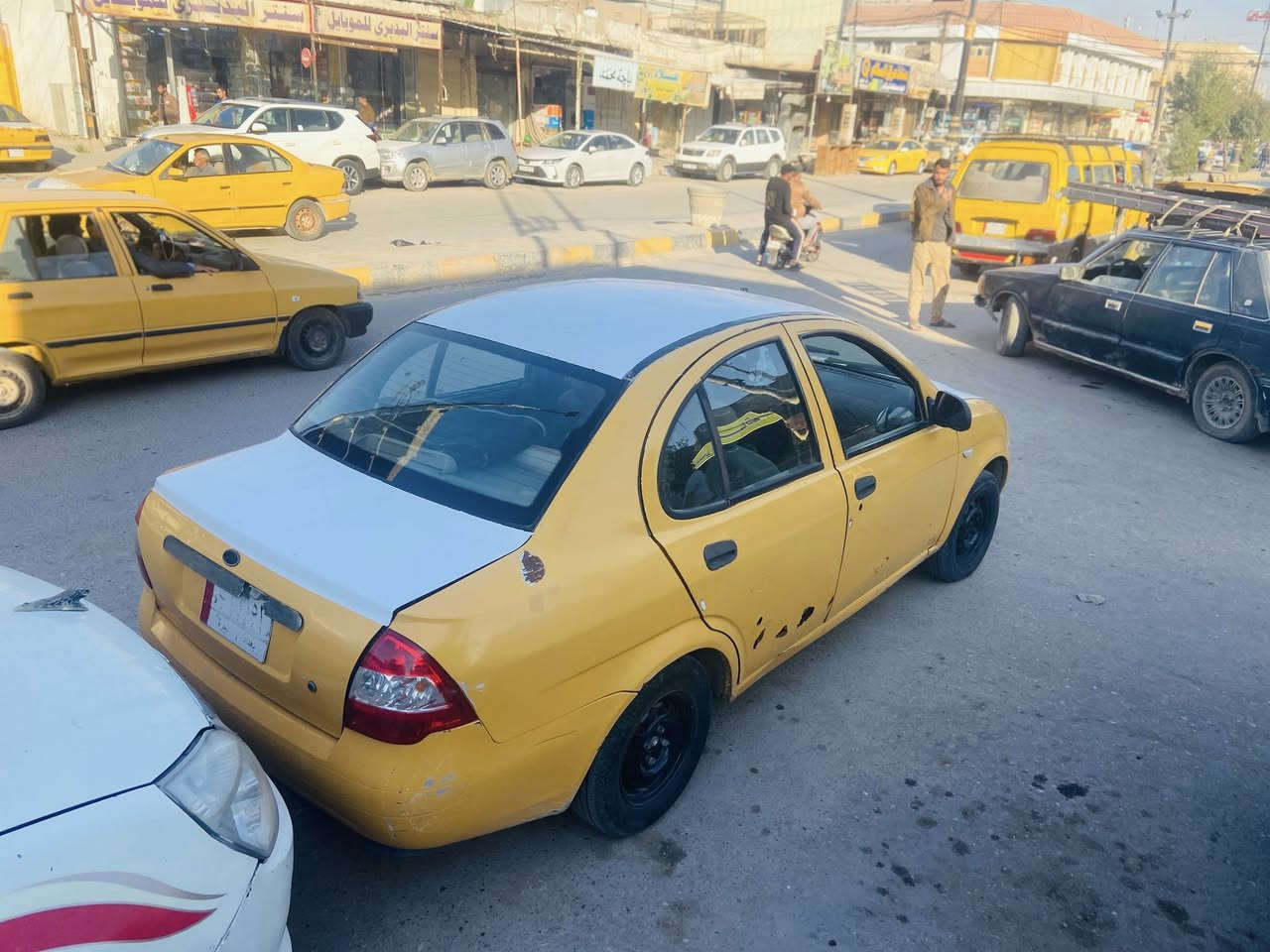 طيبه 2015 رقم بغداد راعيها بديوانيه مصفره هيئه وغرامات سنويه ما صاقطه سياره نضيفه بيها خياسات مكينه وكير وحداديه كلش حلوات عوزها تلكيط خياسات سعر خاص او تتصل ع رقم ***********
