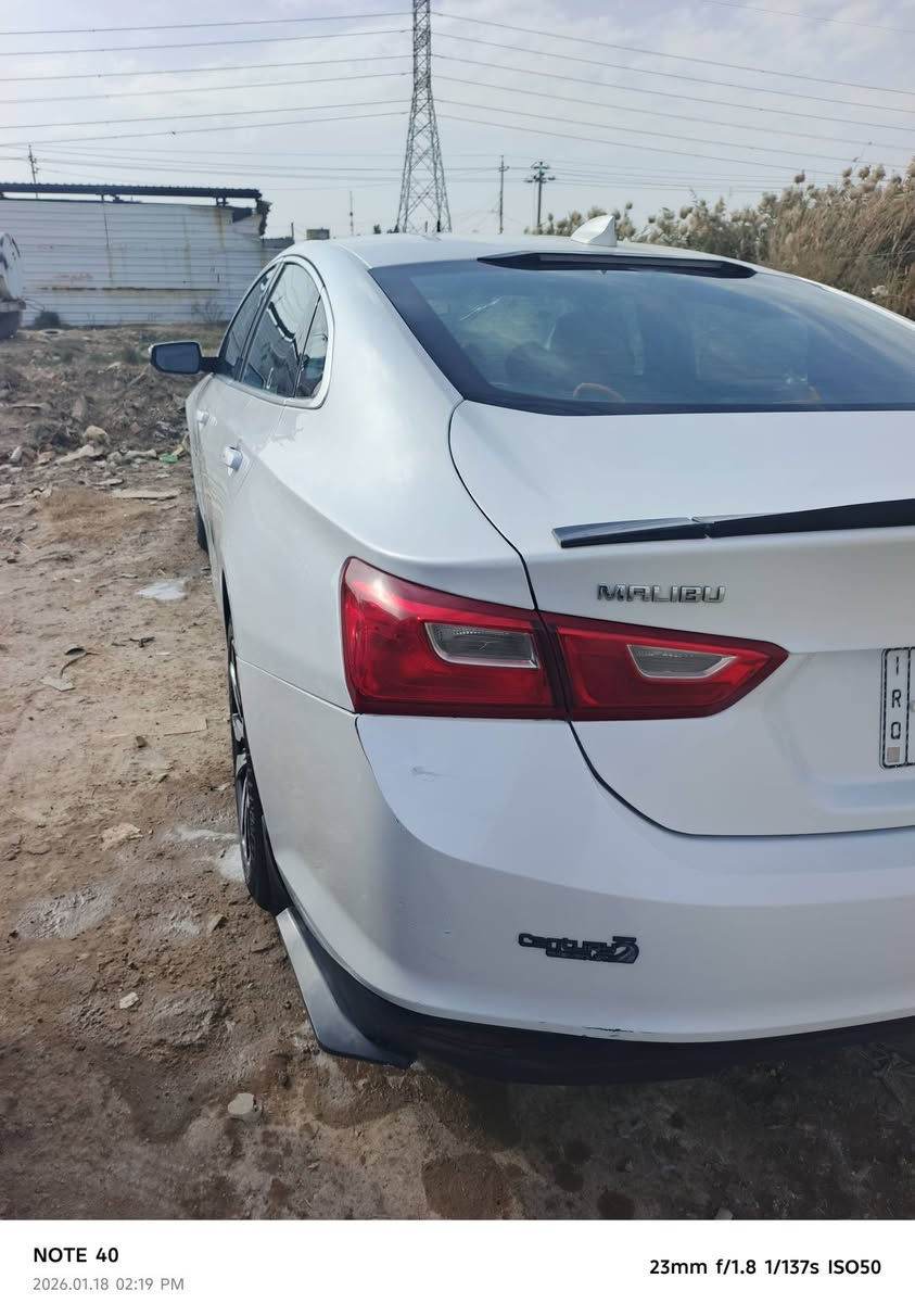 السلام عليكم ماليبو للبيع سياره جاهزه حداديه امامي خلفي سنتر لك فول مواصفات ماعده  تحويل ثاني يوم السعر 120 مراوس حسب القناعه للستفسار ‏‪***********‬‏
