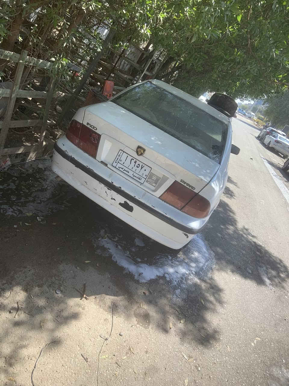 السلام عليكم سمند خصوصي مديل 2010  ناطقه 

كير مكينه صدر جدد كفاله كهربايئات كله شغاله وجديده 

باتي جديد سلف جديد ناينمو جديد تايرات زينه 

السياره بيه مكانات صبغ رقم قادسيه الماني شرط التحويل 

سنويه صاقطه  للستفسار اكثر *********** 

مكاني بغداد القصر لابيض او الدوره. 

السعر المطلوب 35وبيه مجال بصيط
