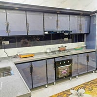 مطابخ المنيوم • مطابخ خشب HDF • ابواب وشبابيك