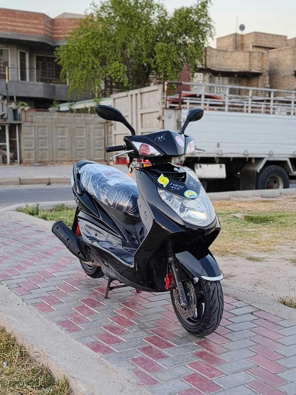 سلام عليكم.... مكلف بلنشر
دراجة سكنس(فحل )  🛵 للبيع
دراجة شلعه معدل كهربائيات كلهه شغاله 
دراجة جديده  بلادية
أي نقص مابيهة
جيب فيتر وتعال افحص
العنوان بغداد مدينه الصدر قرب مطعم ليمونه الاستفسار الاتصال على الرقم 📞 ***********
