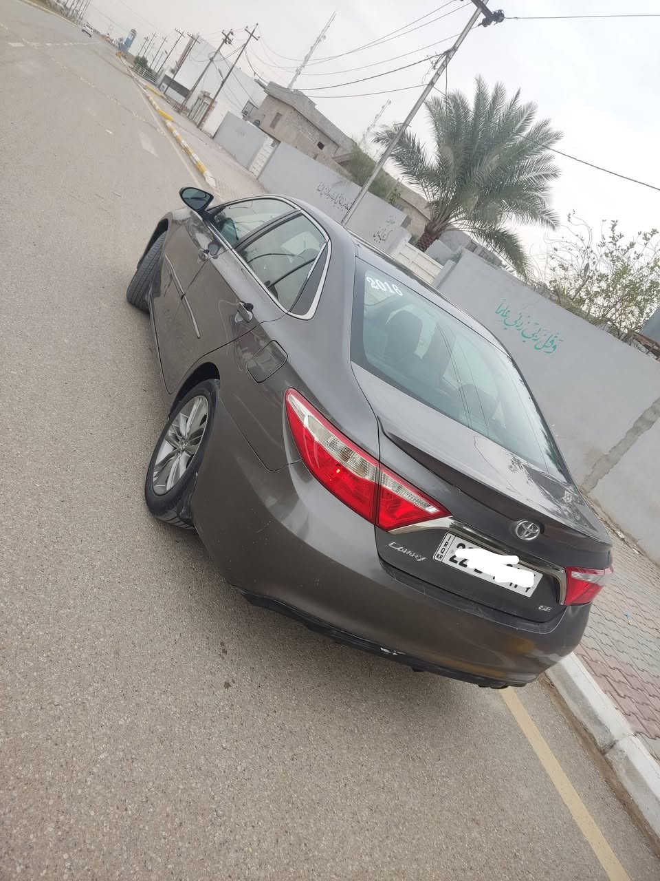 سلام عليكم للبيع فقط كامري موديل 16 فئة se. رقم اربيل هزة سنوية جديد
1 كشنات جلد تحكم ستيرن كامل ويل كب بلاد. سيارة حلوة ومال جناي

2 حادثها فقط بنيد ومصبوغ سيارة بدون قطرة داخل شواصي لغود بشرط كفالة تخم تاير صدر جديد مناقصها شي

محرك مفتوح. 
كير خير من الله
وين ميعجبك افحص
اخوان صور الضرر وصور السونار كلة داخل الصور 

مكاني ديالى شهربان.             السعر. بلاش    135.  وبيها مجال بسيط 

مكاني ديالى شهربان.                   السعر 135

*********** 

‏‪0 777 594 4013‬‏
